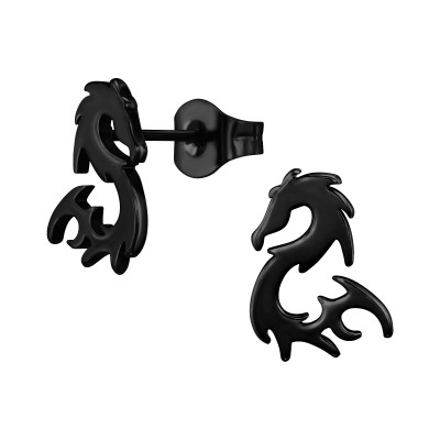 Stainless Steel Dragon Ear Studs