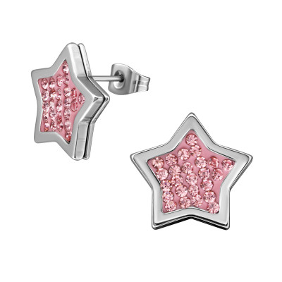 Star Stainless Steel Ear Studs