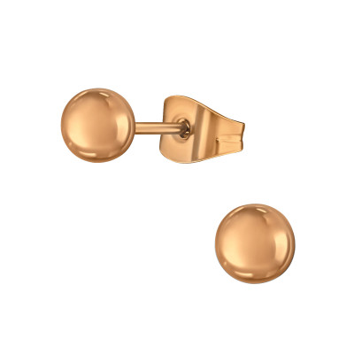 Ball Stainless Steel Ear Studs