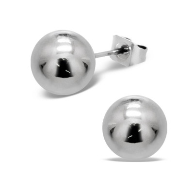 Ball Stainless Steel Ear Studs