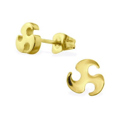 Rowel Stainless Steel Ear Studs