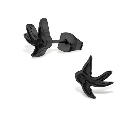 Bird Stainless Steel Ear Studs