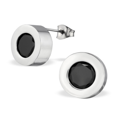 Tube Stainless Steel Ear Studs