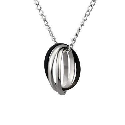 Ring Stainless Steel Necklace