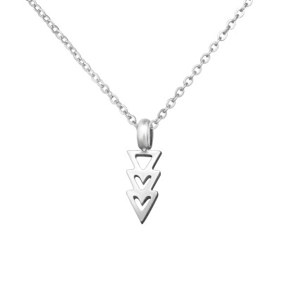 Geometric Stainless Steel Necklace