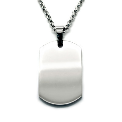 Plain Stainless Steel Necklace