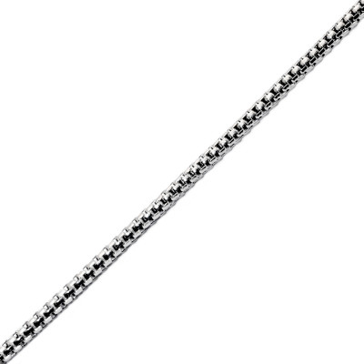 High Polish Surgical Steel Single Snake Chain Necklace