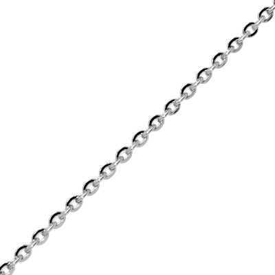 High Polish Surgical Steel Single Link Chain Necklace