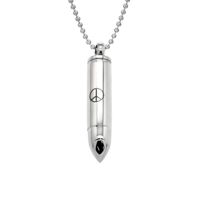 Bullet Stainless Steel Necklace