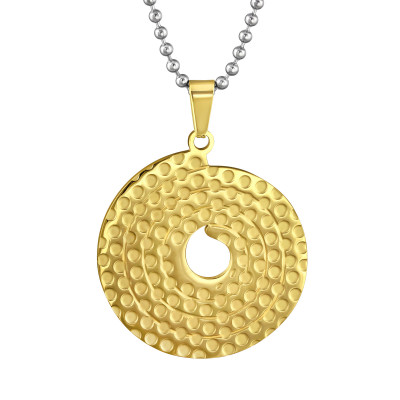 Disc Stainless Steel Necklace