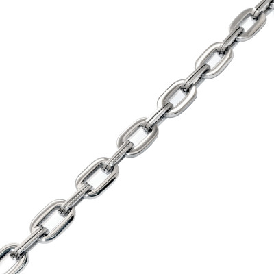 High Polish Surgical Steel Cable Chain Necklace