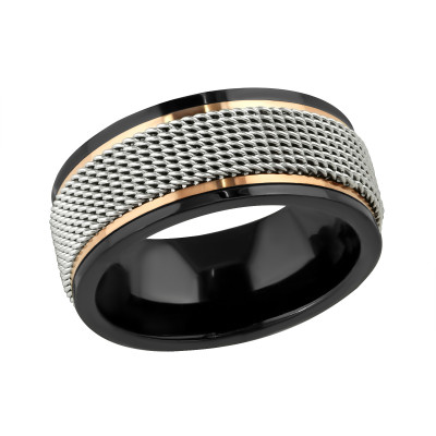 Meshed Stainless Steel Ring