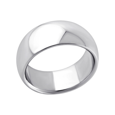 High Polish Surgical Steel Band Ring