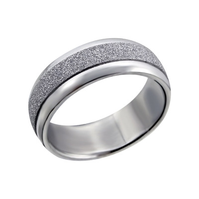 High Polish Surgical Steel Band Ring