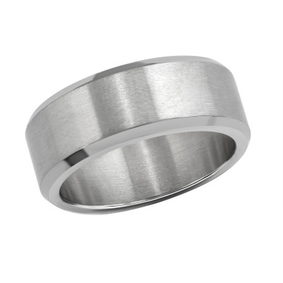 High Polish Surgical Steel Band Ring