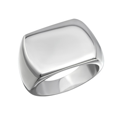 High Polish Surgical Steel Band Ring