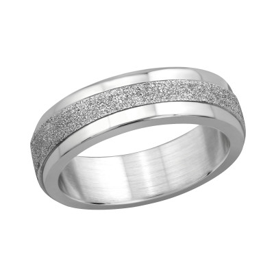 High Polish Surgical Steel Band Ring