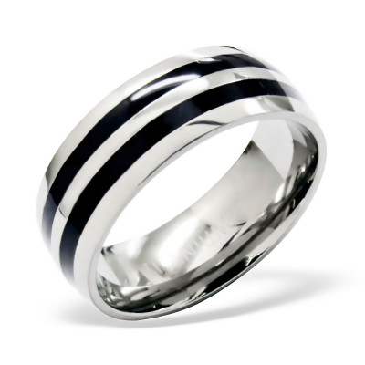  Titanium Line Ring