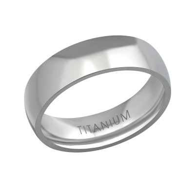 Band Stainless Steel Titanium Ring