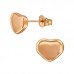 Heart Stainless Steel Ear Studs