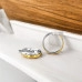 Stainless Steel 28mm Hoops (2 Tone Plated) with French Lock