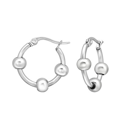 High Polish Surgical Steel 20mm Hoops