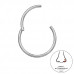 Hoop 12mm Titanium Nose Jewelry