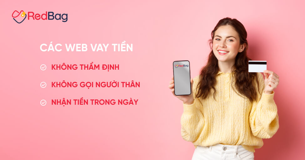 các web vay tiền không thẩm định