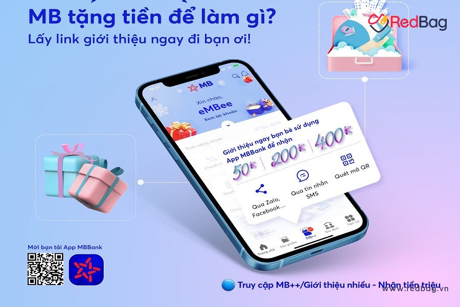 cách nhận 500k từ mb bank