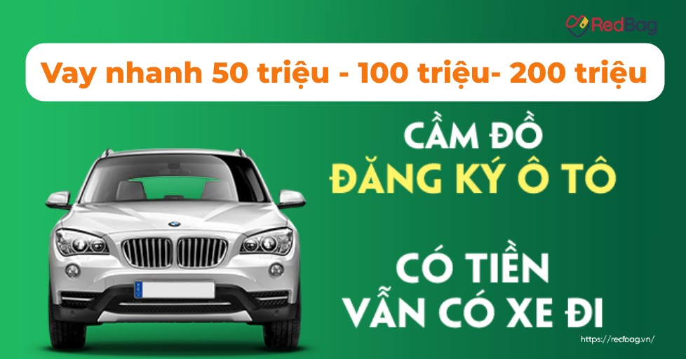 Top 5 Cầm Giấy tờ/Cavet xe ô tô online thủ tục nhanh gọn, lãi cực thấp