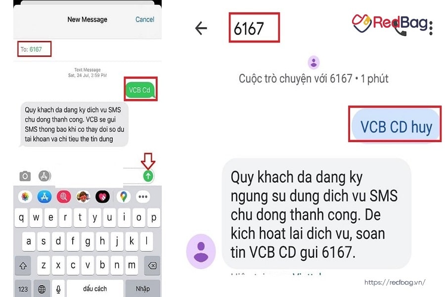 cách đăng ký sms vietcombank qua điện thoại