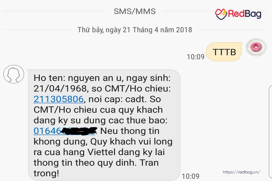 kiểm tra sim chính chủ