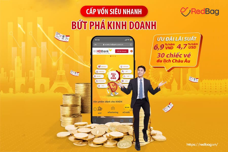 lãi suất vay ngân hàng hdbank