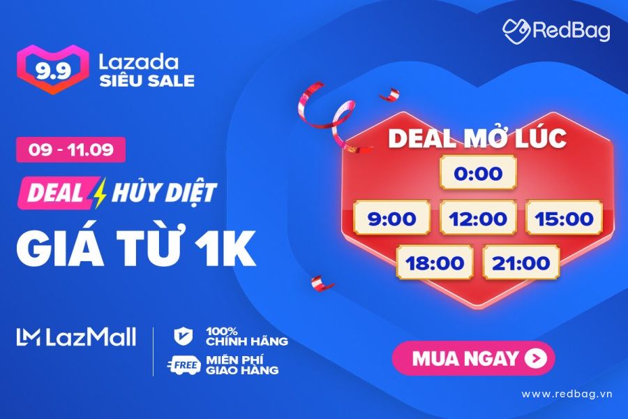 mua hàng 1 đồng trên lazada