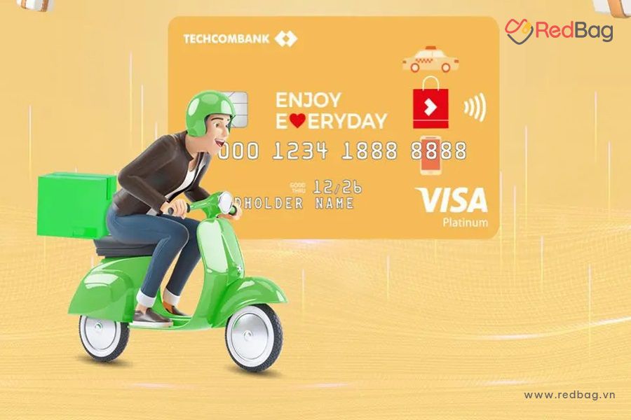  thẻ tín dụng quốc tế techcombank everyday 