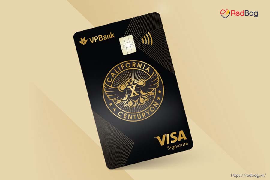 Mở Thẻ tín dụng VPBank California Centuryon Visa Signature