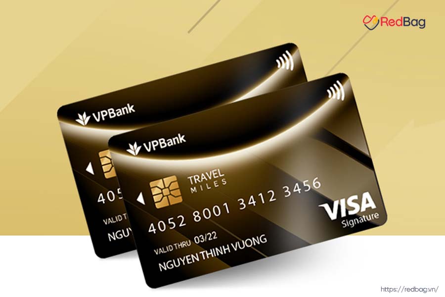 thẻ tín dụng vpbank visa signature travel miles