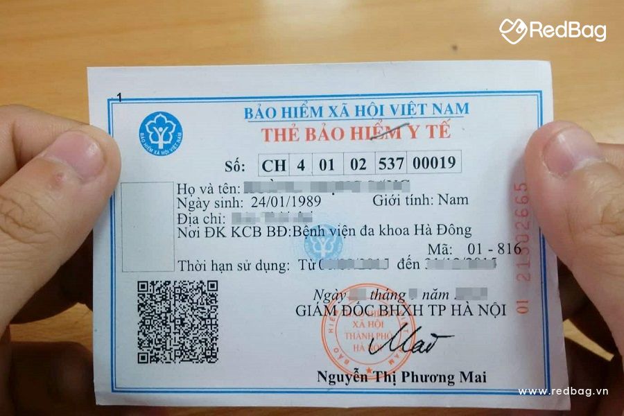 vay theo bảo hiểm y tế