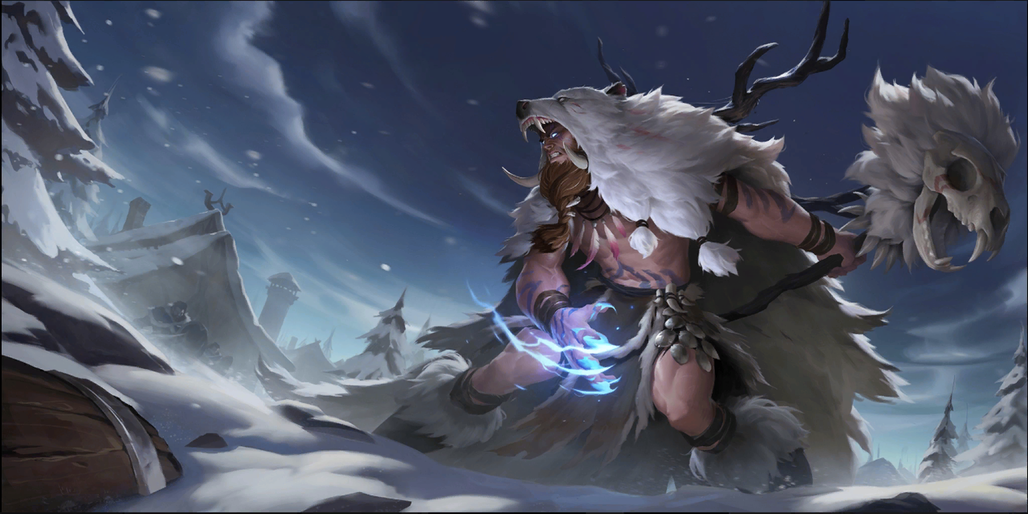 Ursine Spiritwalker card art, Legends of Runeterra