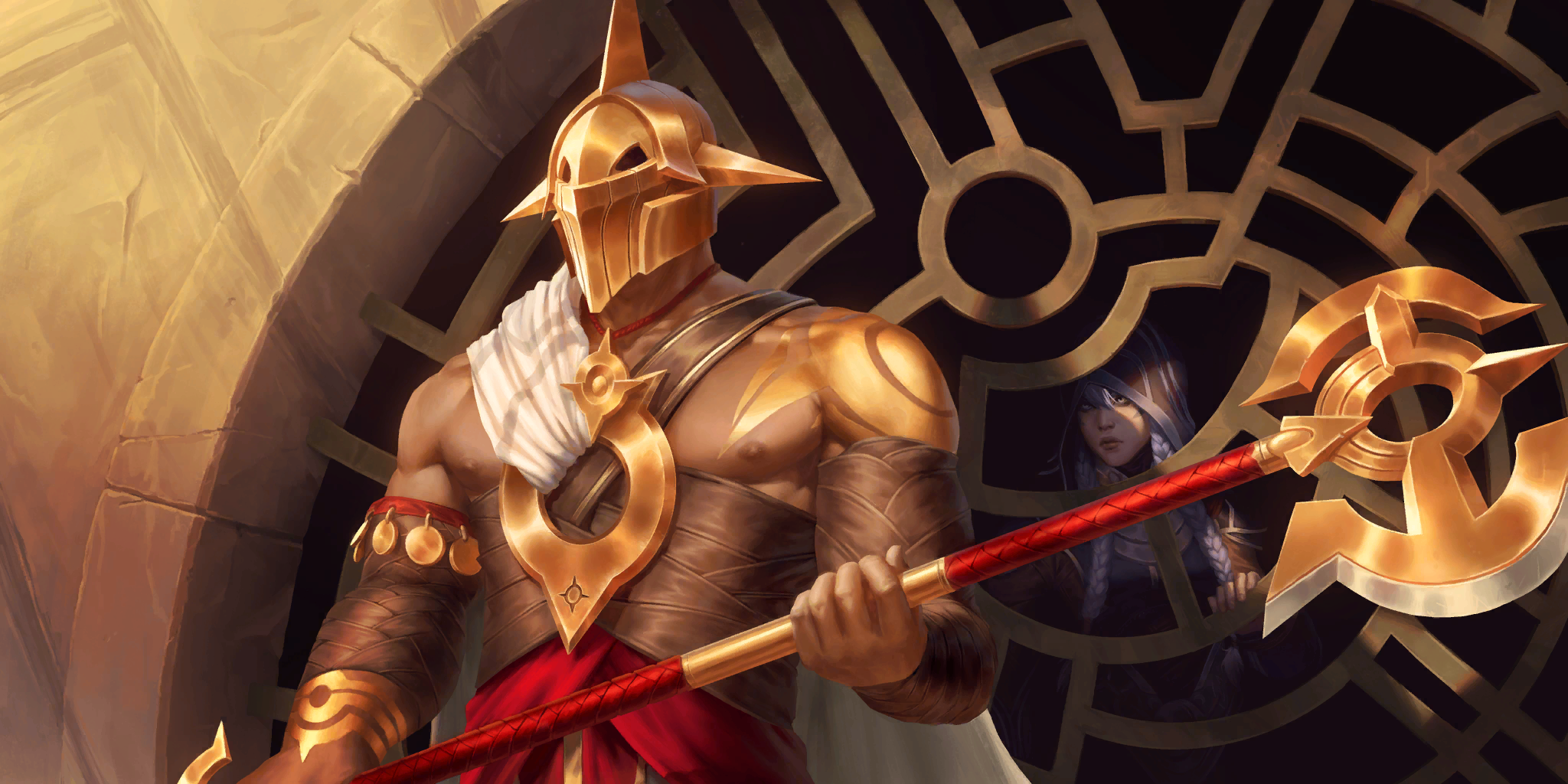 Solari Soldier, Legends of Runeterra card art