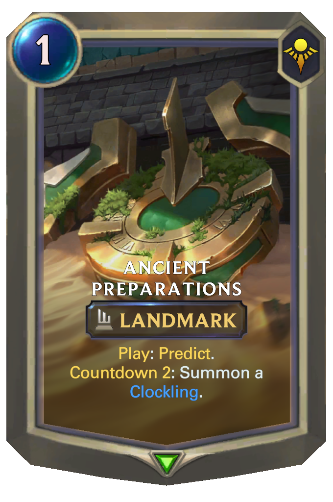 Ancient Preparations