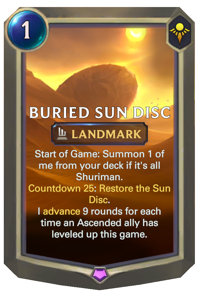 Buried Sun Disc