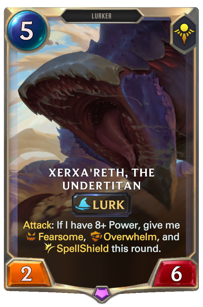 Xerxa'Reth, The Undertitan