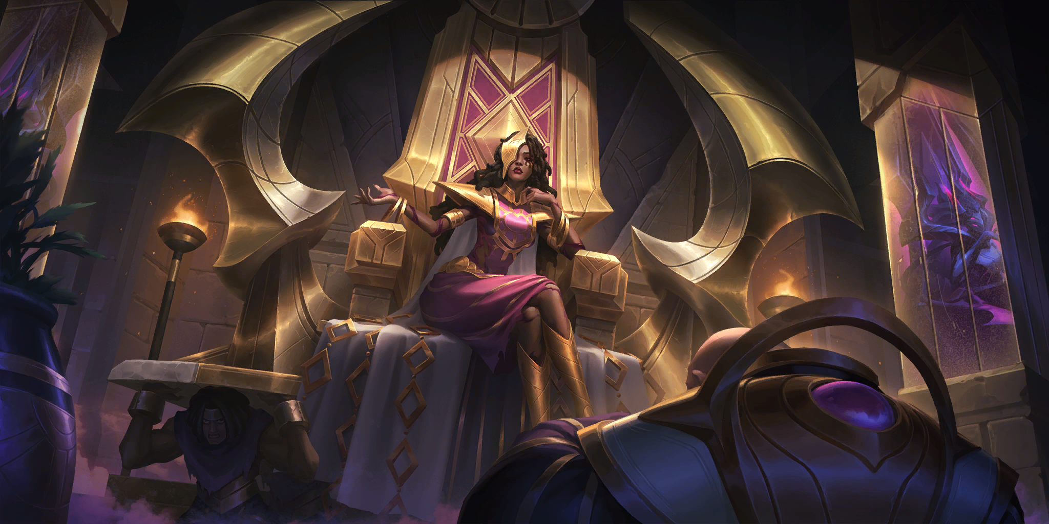 Domination, official Legends of Runeterra card art