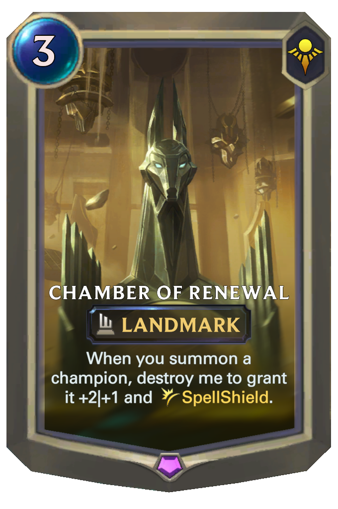 Chamber of Renewal