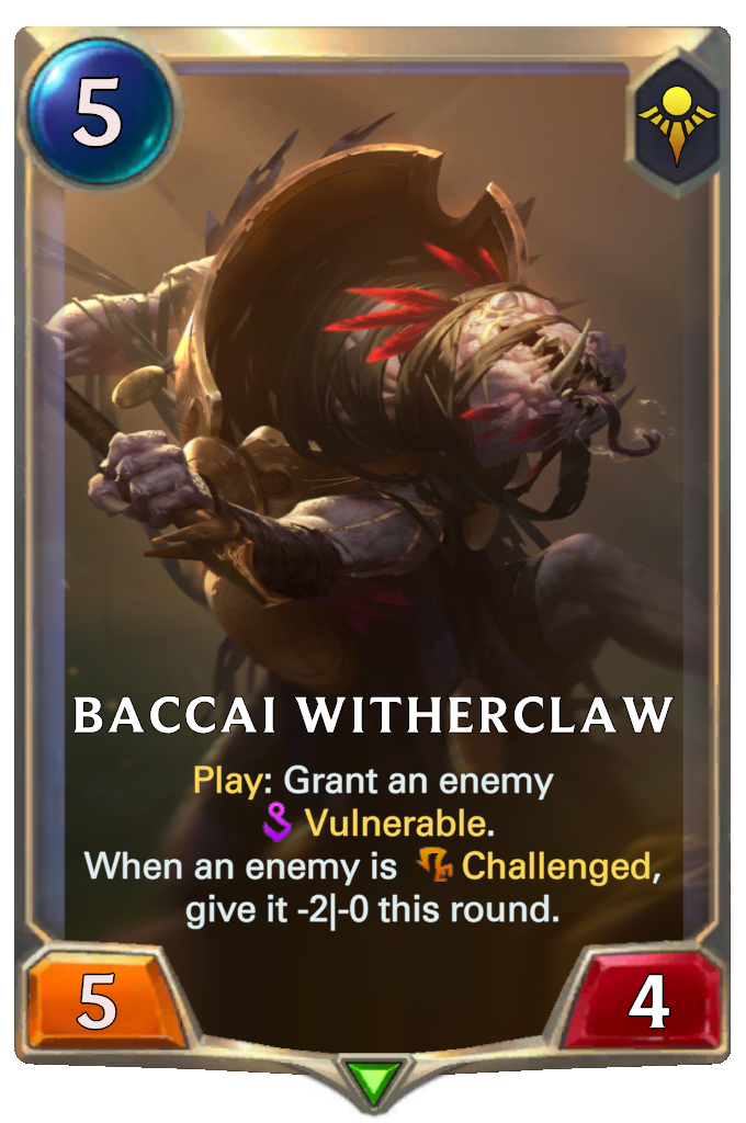 Baccai Witherclaw