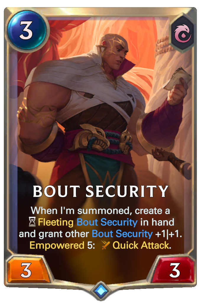Bout Security