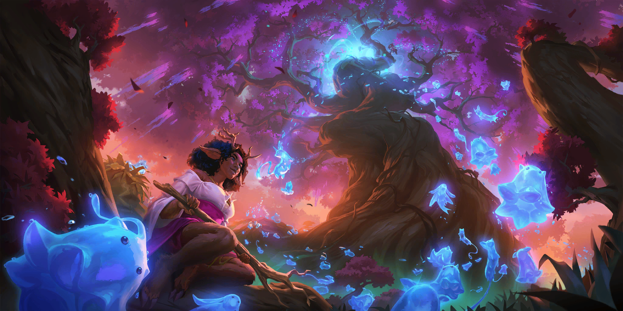 Ionia landmark — Legends of Runeterra