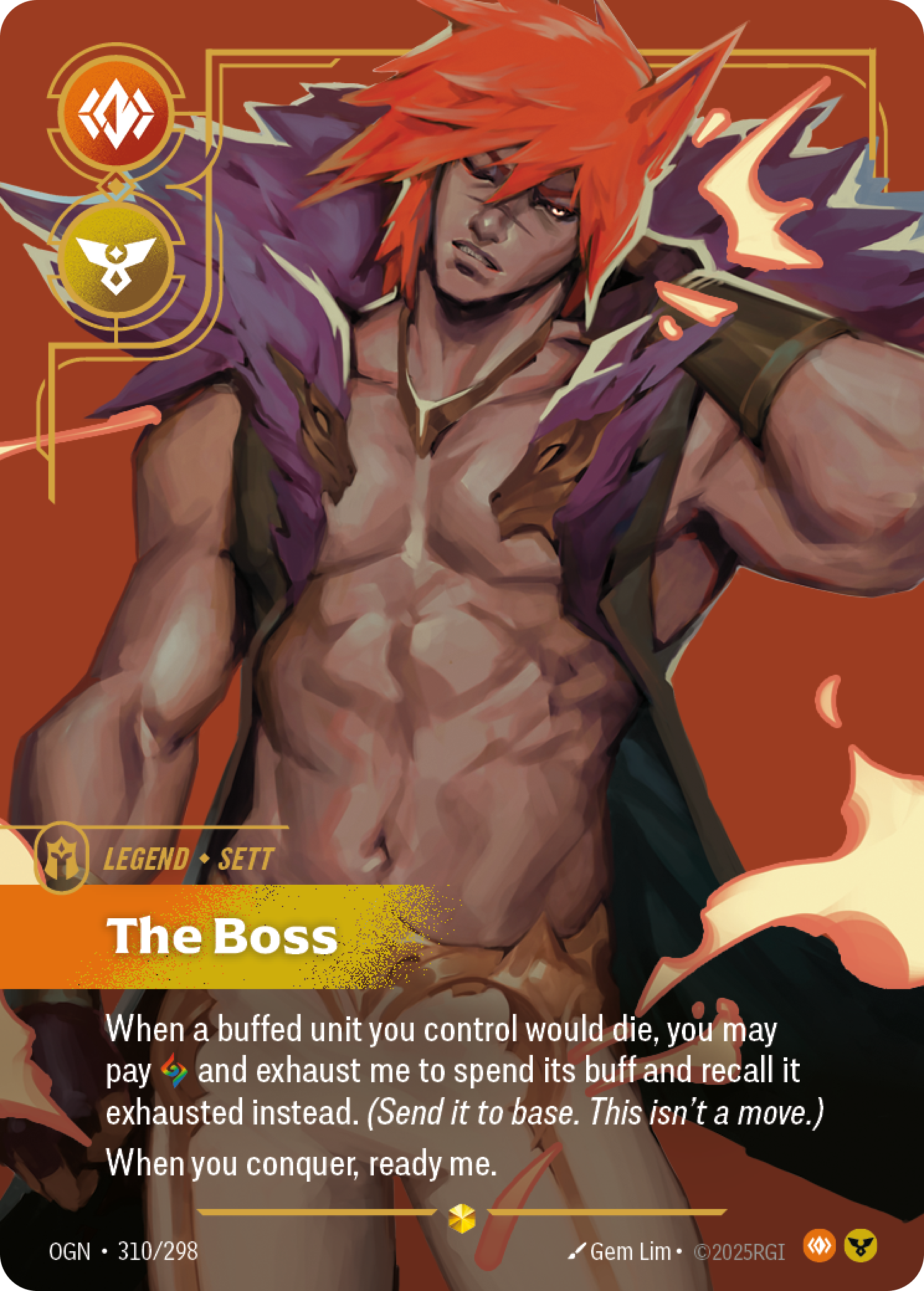 Sett - The Boss (Overnumbered)
