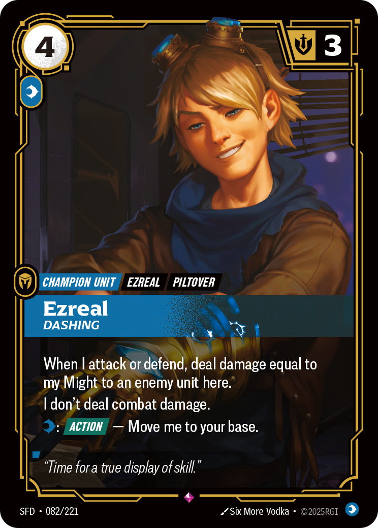 Ezreal - Dashing
